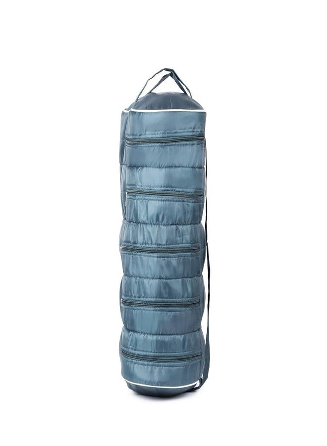 AKASH Shoe Bag Navy Color | Compact Storage Bag 31×20×4 Cm | Durable Breathable Fabric Organizer | Dustproof Protector | Easy Carry Handles | Space Saver Design - Image 2